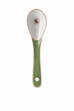 Rosenthal Porcelánová lžíce na rýži Swarovski Signum Fern, 14 cm 14204-426349-19106