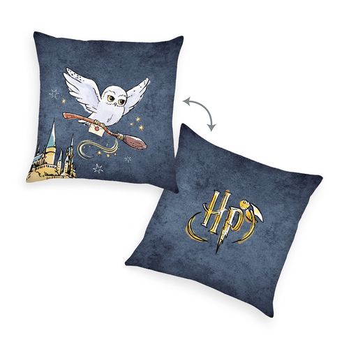 Herding Polštářek Harry Potter modrá, 40 x 40 cm