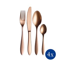Villeroy & Boch Manufacture sada bronzových příborů, 16 ks