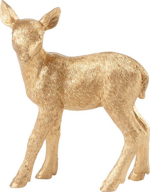 Villeroy & Boch Winter Collage Accessoires dekorace, zlatý koloušek, 12 cm