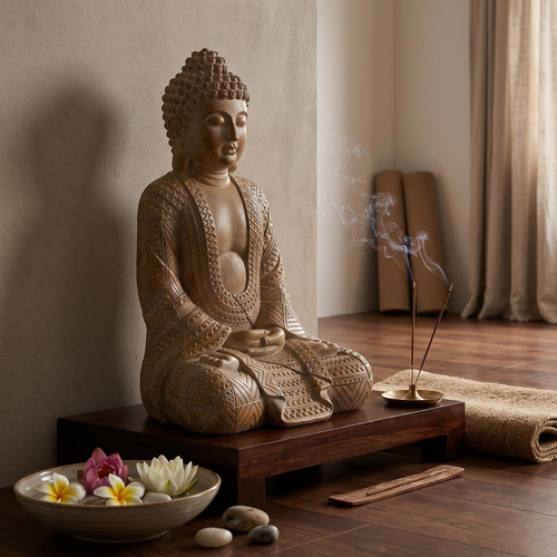 Soška Buddha Legolas, 48 cm