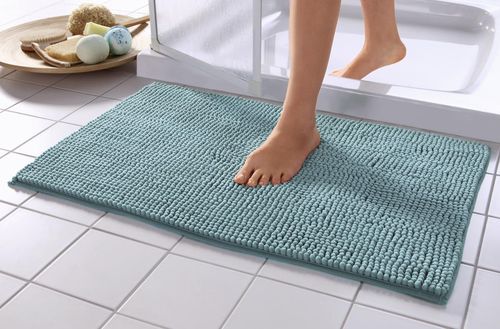 Koupelnová předložka super-soft, pastelový tyrkys