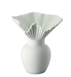 Rosenthal Mini váza Falda, 10 cm, bílá Sea Salt 14438-426322-26010