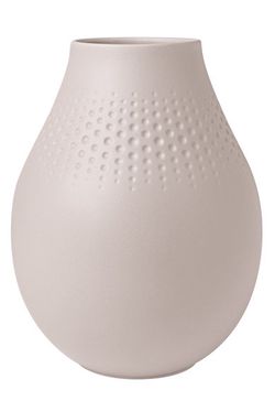 Villeroy & Boch Collier Beige porcelánová váza Perle, 20 cm