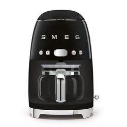 Překapávač na kávu Smeg 50´s Retro Style, černý