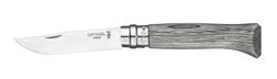 OPINEL zavírací nůž N°08, rukojeť finská bříza, 8,5 cm, šedivá