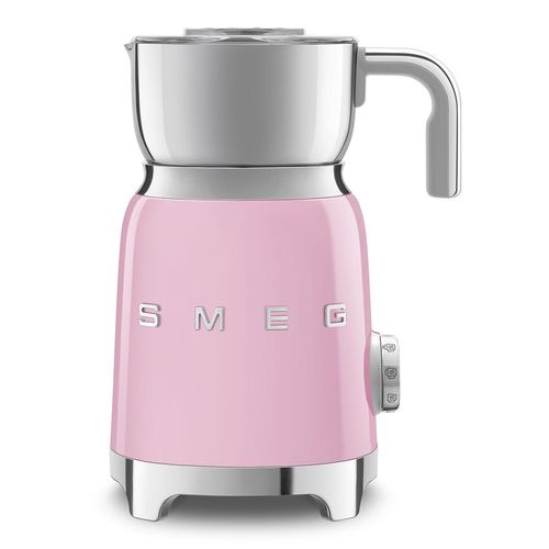 Napěňovač mléka Smeg 50´s Retro Style, růžový, MFF01PKEU