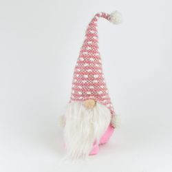 Vánoční textilní skřítek Pinky, 35 cm
