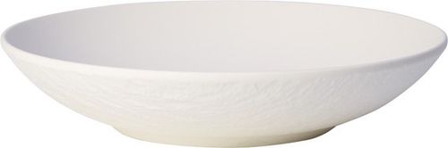 Villeroy & Boch Manufacture Rock Blanc talíř na těstoviny, Ø 23,5 cm