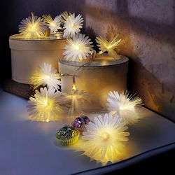 LED světelný řetěz Květina