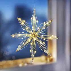 LED závěsná dekorace Hvězda Shine