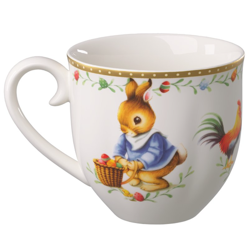 Villeroy & Boch Hrnek Annual Easter Edition 2026, zajíčci Paul a Max, 390 ml