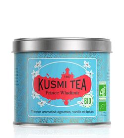 Sypaný bio organický černý čaj Kusmi Tea Prince Vladimir, 100 g