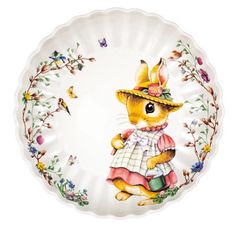 Villeroy & Boch Spring Fantasy mísa na ovoce zaječice Anna, Ø 24 cm