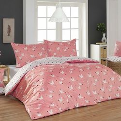 Matějovský Bavlněné povlečení Deluxe Rose, 140 x 220 cm, 70 x 90 cm, 140 x 220 cm, 70 x 90 cm