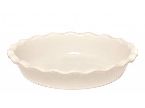 Emile Henry koláčová forma - průměr 26 cm, slonová kost
