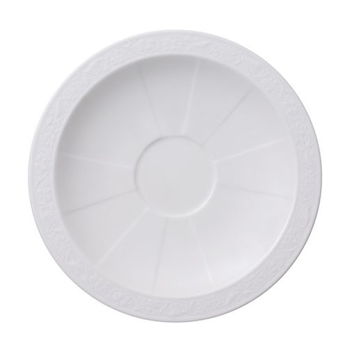 Villeroy & Boch White Pearl kávový / čajový podšálek, 16 cm