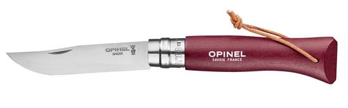 Opinel VRI N°08 nůž Trekking, burgundy, 8,5 cm 002213