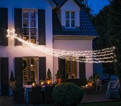 Led světelný závěs kometa
