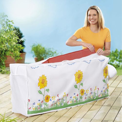 Ochranný obal na polstry slunečnice, 125 x 50 x 32 cm