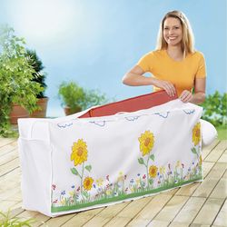 Ochranný obal na polstry slunečnice, 125 x 50 x 32 cm