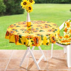 Ubrus na venkovní stůl slunečnice 160 x 220 cm