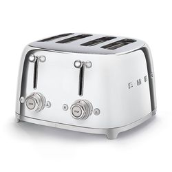Smeg Toustovač 50´s Retro Style, 4x4, chromový TSF03SSEU