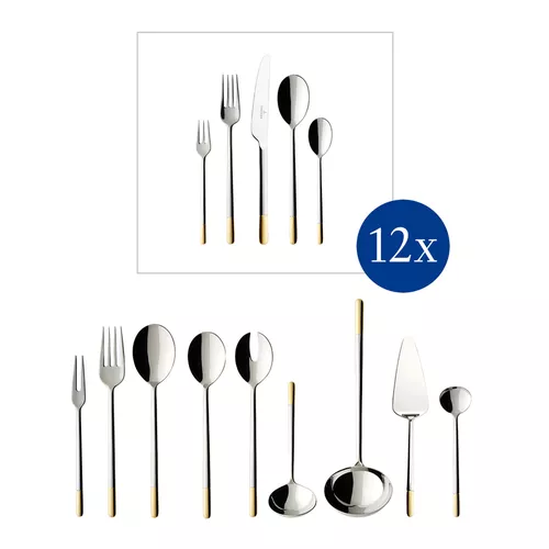 Villeroy & Boch Ella sada zlacených příborů, 70 ks 12-6351-9072
