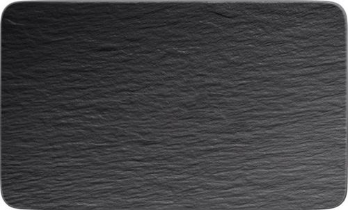 Villeroy & Boch Manufacture Rock porcelánový podnos, 28 x 17 cm