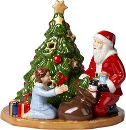 Villeroy & Boch Christmas Toys svícen, rozdávání dárků, 14 cm