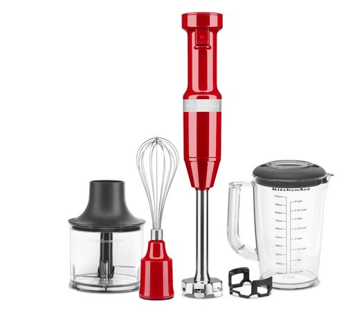 Tyčový mixér KitchenAid Artisan 5KHBV83, královská červená