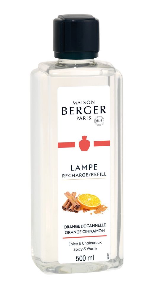 Maison Berger Paris náplň do katalytické lampy Pomeranč a skořice, 500 ml