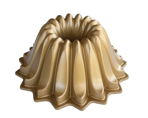 Nordic Ware Forma na bábovku Lotus 1,2 l, zlatá