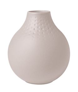 Villeroy & Boch Collier Beige porcelánová váza Perle, 12 cm