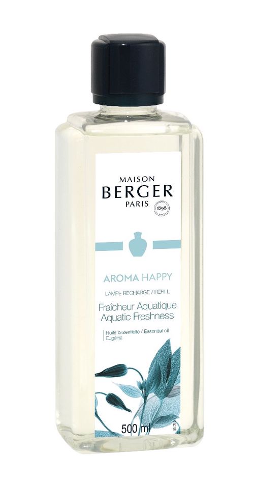 Maison Berger Paris náplň do katalytické lampy Aroma Happy – Svěžest vody, 500 ml