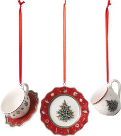Villeroy & Boch Toy´s Delight Decoration vánoční závěsná dekorace, servis III, 3 ks