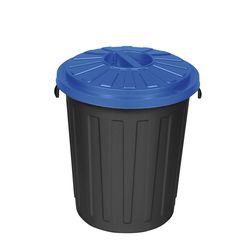 Plastový odpadkový koš Mattis 45 l, modrá