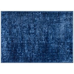 AmeliaHome Koupelnová předložka Bati tmavě modrá, 50 x 70 cm