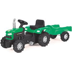 BUDDY TOYS BPT 1013 Šlapací traktor s přívěsem