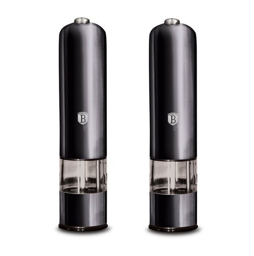Berlinger HausMlýnek na pepř a sůl elektrický sada 2 ks Carbon PRO Line