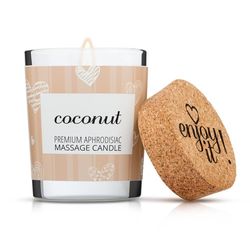 Enjoy it! Masážní svíčka Coconut, 70 ml